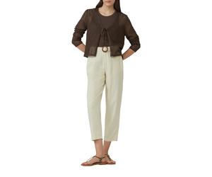 s.Oliver Pants CrÈme Größe: 46 | Chinos Outlet | Damen