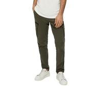 Cargohose S.OLIVER Gr. 36, Länge 32, grün (olive) Herren Hosen Cargohosen mit Cargotaschen (53680769-36)
