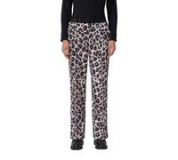 Wide-Leg-Hose aus Scuba mit Logo-Gummibund 38/REG beige|schwarz 2165453.93A1.38_REG