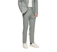 Regular Fit Anzughose aus Viskose-Mix mit feiner Webstruktur Modell 'S.O. PURE' 48 men Hellgrau