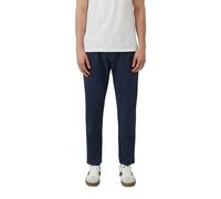 s.Oliver Detroit: Relaxed-Fit-Chino aus Leinenmix mit Elastikbund