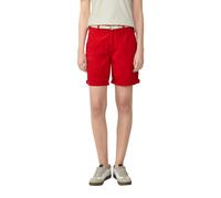 s.Oliver RED LABEL Regular Fit Chinoshorts mit geflochtenem Gürtel in Rot, Größe 46