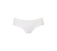 Panty S.OLIVER "Elina", Damen, Gr. 36/38, weiß (creme), Microtouch, Obermaterial: 85% Polyamid, 15% Elasthan, Unterhosen Panty, mit dezentem Ringdetail vorne mittig (22178861-36) creme