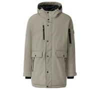 Wasserabweisender Parka mit Kapuze und sportiven Details M olive 2167457.8435.M