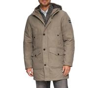 s.Oliver RED LABEL Regular Fit Parka mit Kapuze in Sand, Größe L
