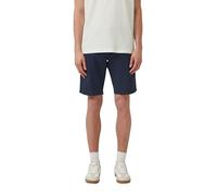 s.Oliver Chinoshorts Herren Gr. 36 Blau – Regular-fit, knielang, 97% Baumwolle/3% Elasthan, Taschen