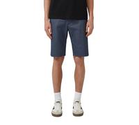 Bermudas S.OLIVER "PHOENIX", Damen, Gr. 32, N-Gr, blau, Web, Obermaterial: 98% Baumwolle, 2% Elasthan, gerade kniefrei, Hosen Bermudas, Kontrastkordel, Regular Fit (94305365-32) blau