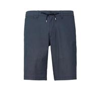 s.Oliver Phoenix: Strukturierte Chino-Shorts mit Elastikbund tiefblau 30