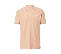 Piqué-Poloshirt mit Kontrastdetails und Logo M Orange 2166843.2018.M