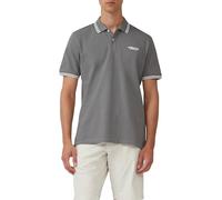 Piqué-Poloshirt mit Kontrastdetails und Logo 3XL grau 2166843.9467.3XL