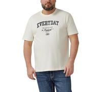 s.Oliver Piqué-T-Shirt mit Garment Dye creme Größe 4XL