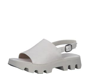 s.Oliver Plateau Sandaletten für Damen, beige, Größe 39 EU