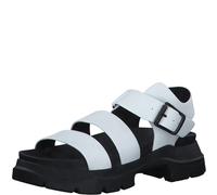 s.Oliver Plateau Sandaletten für Damen, weiß, Größe 39 EU