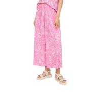 s.Oliver Plissierte Wide-Leg-Hose mit Elastikbund