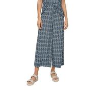 s.Oliver Plissierte Wide-Leg-Hose mit Elastikbund