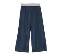 s.Oliver Plissierte Wide-Leg-Hose mit Glitzerbund