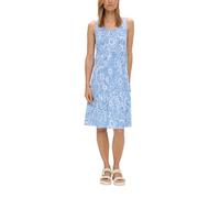 s.Oliver Plissiertes Jersey-Kleid im Relaxed Fit