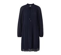 Chiffonkleid S.OLIVER BLACK LABEL Gr. 36, N-Gr, blau (blue) Damen Kleider Freizeitkleider mit Ranglanärmel (18817107-36)