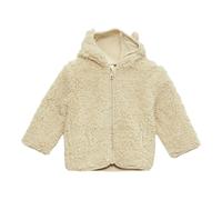 s.Oliver Plüschjacke Kapuze mit Ohren 92 beige