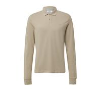 Langarm-Poloshirt aus Baumwoll-Piqué mit Bündchen 3XL Beige 2170160.8161.3XL