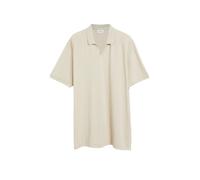 Poloshirt mit Strukturstreifen 5XL beige 2181096.8148.5XL