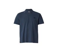 s.Oliver Poloshirt aus Baumwoll-Piqué mit Garment Dye Blau Größe 5XL