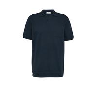 Strukturiertes Poloshirt mit Brusttasche XL blau 2175893.5978.XL