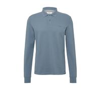 Langarm-Poloshirt aus Baumwoll-Piqué mit Bündchen XXL blau 2170160.5363.XXL