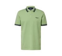 Poloshirt aus Piqué mit Kontrast-Details S grün 2172373.72D1.S