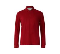 Langarm-Poloshirt aus Baumwoll-Piqué mit Bündchen 5XL rot 2174024.3626.5XL