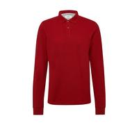 Langarm-Poloshirt aus Baumwoll-Piqué mit Bündchen L rot 2170160.3626.L
