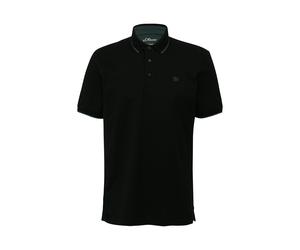 s.Oliver - Polo-Shirt schwarz - Gr. - 3XL