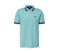 Poloshirt aus Piqué mit Kontrast-Details XL türkis 2172373.66D1.XL
