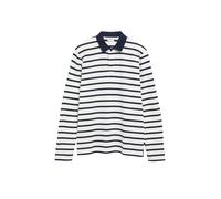 s.Oliver - Polo-Shirt weiß/blau - Gr. - M
