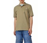 Flammgarn-Poloshirt mit Brusttasche und Stickerei 3XL Grün 2165618.7880.3XL