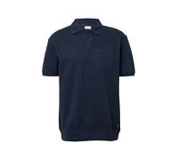 Poloshirt im Relaxed Fit mit Struturstreifen XXL blau 2163495.5852.XXL