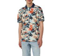 Poloshirt aus Baumwolle mit All-over-Print L türkis 2165621.65A2.L