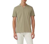 Poloshirt aus Baumwolle mit offenem Kragen XXL olive 2174057.7880.XXL