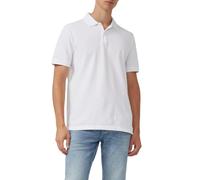 s.Oliver Poloshirt aus Baumwollpiqué mit Label-Detail 3XL Weiß