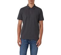 Poloshirt S.OLIVER, Herren, Gr. XXL, grau, Piquu00e9, Obermaterial: 100% Baumwolle, unifarben, casual, regular fit taillenbedeckt, ohne Ausschnitt, Kurzarm, Shirts, mit Logo Stickerei (13269955-XXL) g