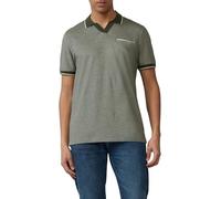 s.Oliver Poloshirt aus zweifarbigem Piqué mit Brusttasche