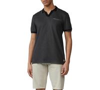 s.Oliver Red Label - Poloshirt aus Bicolour-Piqué grau - Gr. - XXL