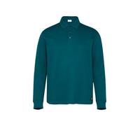 s.Oliver Strukturiertes Langarm-Poloshirt im Relaxed Fit