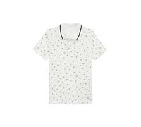 Poloshirt mit All-over-Print 104/110 weiß 2164856.01A3.104_110