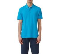 s.Oliver Poloshirt mit kleinem Labelpatch und Flammgarnstruktur
