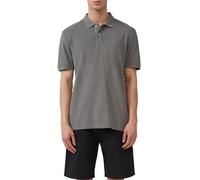 s.Oliver Poloshirt mit kleinem Labelpatch und Flammgarnstruktur
