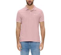 s.Oliver Poloshirt mit Piquêstruktur und Logo-Print