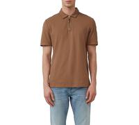 Poloshirt mit Reißverschluss und Ärmeltasche XXL braun 2163497.8483.XXL