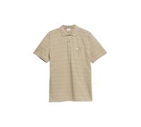 Poloshirt mit Strukturstreifen L beige 2178945.81W0.L