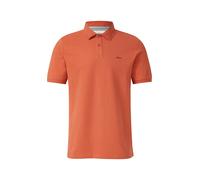 s.Oliver Red Label Poloshirt Baumwollpiqué Regular Fit Orange Größe XL